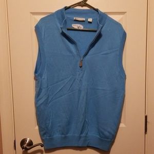 1/4 zip sweater vest